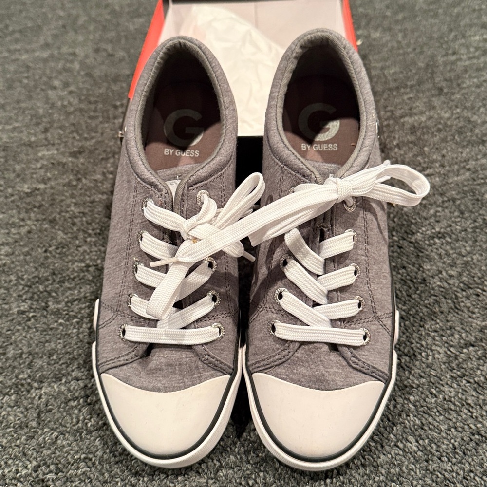 Guess Gray Sneakers with White Accents